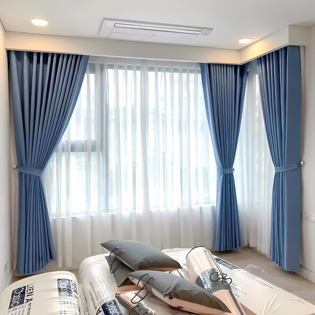 Rèm phòng ngủ Quận 2 cản sáng hiệu quả